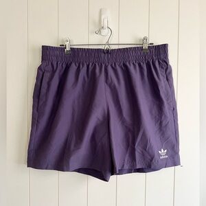 Adidas NWT  Swim Trunks Shorts size XL Purple